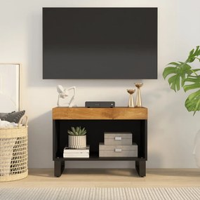 352884 vidaXL ТВ шкаф, 60x33x43,5 см, масивно мангово дърво
