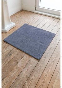 Синя памучна постелка за баня Luca, 60 x 60 cm - Tiseco Home Studio