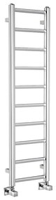 Sapho - Радиатор за баня METRO LIGHT 211W/230V 30x114 cm лъскав хром