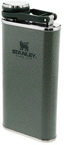 Зелена колба от неръждаема стомана 230 ml Easy-Fill Wide Mouth Flask Hammer Tone Green – Stanley
