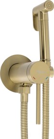 Смесител за биде Foss Clif Brush Gold