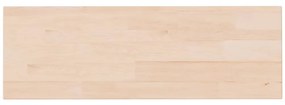 342921 vidaXL Дъска за рафт, 60x20x1,5 см, необработен масивен дъб