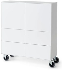 Бял висок скрин 91x103 cm Edge by Hammel - Hammel Furniture