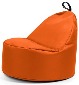 Оранжев пуф Round XL – So Soft?