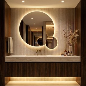Огледало LED R-9045 90cm + 45cm