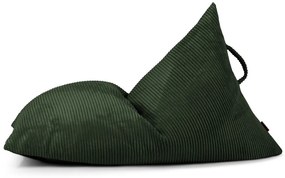 Зелен детски пуф от рипсено кадифе Razzy – SLOWDOWN