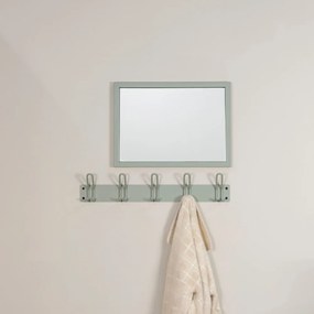 Зелено-сива метална закачалка за стена Miles - Spinder Design