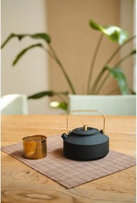 Черен чугунен чайник с цедка 1 l Shangdong – Bredemeijer