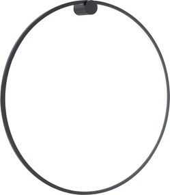 LED стенен аплик SATURNO LED/46W/230V Ø 80 см, IP44, черен