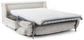 Бежов разтегателен диван от рипсено кадифе 184 cm Isadora – Bobochic Paris