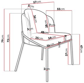 Стол Polly GD-Син
