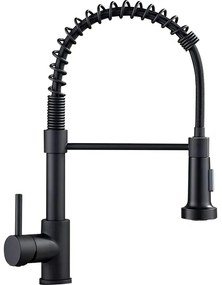 Mexen Clara кухненски смесител, черен - 670501-70