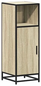 849240 vidaXL Шкаф за баня, дъб сонома, 35x37,5x100 см, инженерно дърво