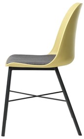 Жълт трапезен стол Whistler - Unique Furniture