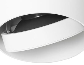 Интелигентен повърхностно монтиран прожектор бял, въртящ се и накланящ се, вкл. Wifi GU10 111mm - Impact