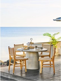 Керамична кръгла градинска маса за хранене ø 60 cm Bonnet – House Nordic