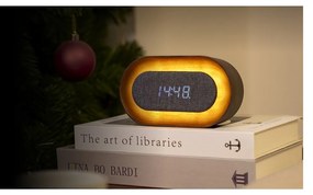 Дигитална аларма Lumos Walnut – Gingko