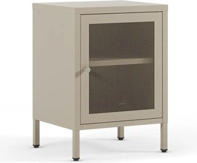 Кремаво нощно шкафче Fayna – Marckeric