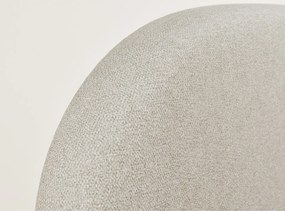 Бежово двойно легло 140x200 cm тапицирано с място за съхранение с включена подматрачна рамка Maumere – Maison de Rêve