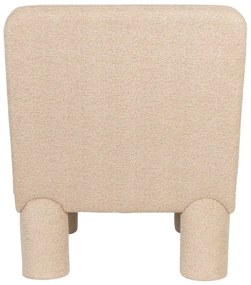 Бежово кресло от букле Fern – Dutchbone