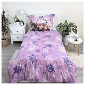 Единично памучно детско спално бельо 140x200 cm Frozen – Jerry Fabrics