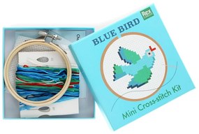 Творчески комплект Cross-stitch Kit Blue Bird – Rex London