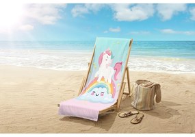 Детска кадифена плажна кърпа 75x150 cm Sweety – Good Morning