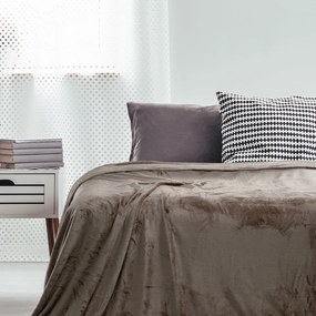 Кафяво каре , 150 x 200 cm Mic - DecoKing