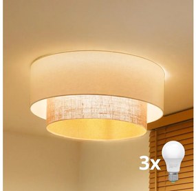 Brilagi - LED таванно осветително тяло BOHO STYLE 3xE27/15W/230V, диаметър 60 см