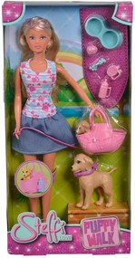 Simba - SL- Стефи на разходка с куче 29 см