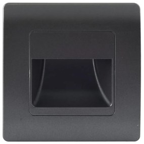 Emithor 70438 - LED осветително тяло STEP LIGHT LED/1W/230V 4000K черно