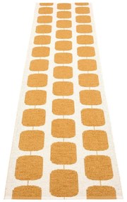 Пътека за открито и закрито в цвят жълта охра и крема 70x300 cm Sten Ochre – Pappelina