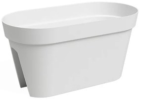 Сандък за цветя за парапети от рециклирана пластмаса 60 cm Capri - Artevasi