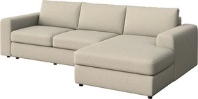 Бежов ъглов диван (десен ъгъл) Baga – Rodier