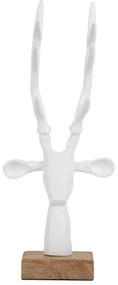 Метална статуя (височина 34 cm) Reindeer Head – PT LIVING