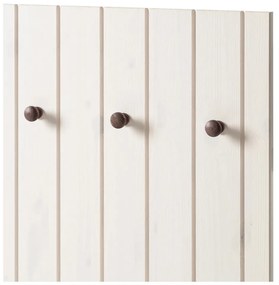 Бял комплект за коридор от масивен бор 55x100x2 cm Anita – Støraa