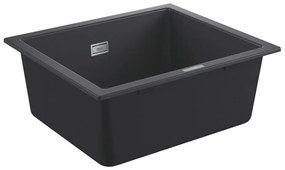 GROHE 31654AP0 - Мивка K700U 533 × 457 mm черен гранит/черен
