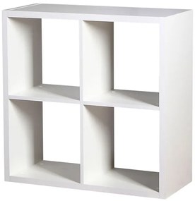 Библиотечка Clever Cube-Бял