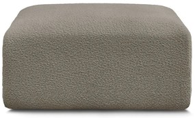 Сиво-кафява табуретка от букле Tina – Bobochic Paris