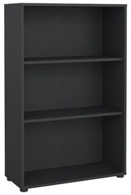 Антрацитна етажерка за книги 80x124 cm Sign - Tvilum