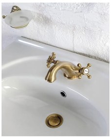 Стояща батерия за мивка в бронзов цвят Antea – Sapho