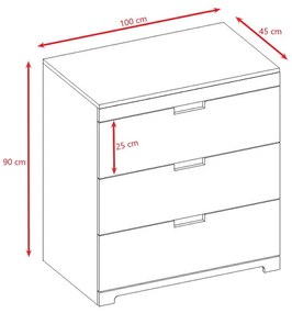 Скрин с чекмеджета Tomi