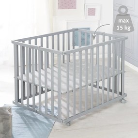 Сива кошара за игра 100x75 cm - Roba