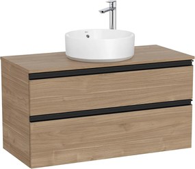Мебел с две чекмеджета за умивалник върху плот A851960517, 100x46x53.7см