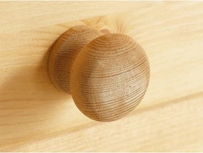 Витрина от масивен бор в естествен цвят 95x35 cm Lisa – Støraa