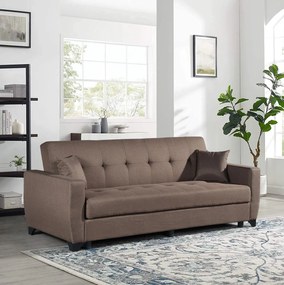 Разтегателен диван Baron 3seater-кафяво