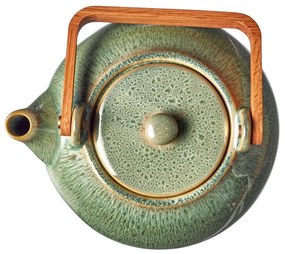 Зелен керамичен чайник с цедка 1,2 l Gastro Green – Bitz