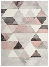 Šedo-růžový koberec Universal Pinky Dugaro, 60 x 120 cm