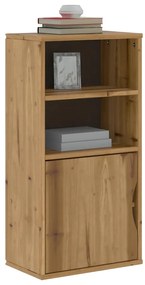 4103595 vidaXL Страничен шкаф ODDA 40x24x79 cm масивна дървесина бор