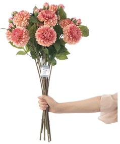 Изкуствени цветя в комплект от 10 бр. (височина 62 cm) Dahlia – Restilo